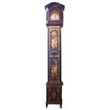 Tall 19th century chinoiserie clock