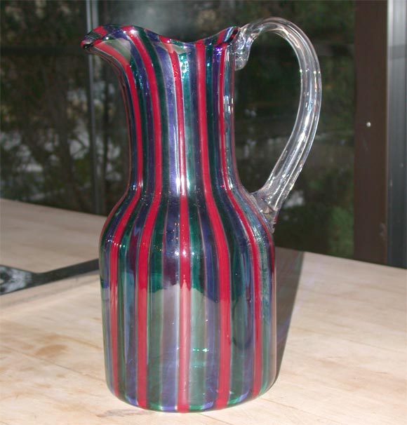 Glass Pitcher by Venini