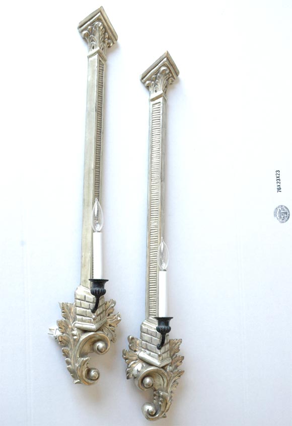 Italian Carved and Giltwood Sconces