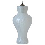 Venini Latticino Glass Hanging Light Fixture - Murano