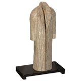 Vintage Bark Coat sculpture-