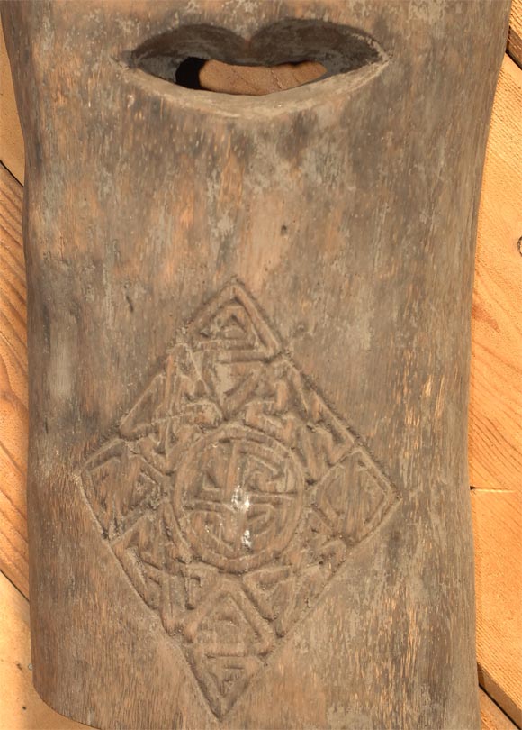 Coconut Wood Carved Timor Masks 3
