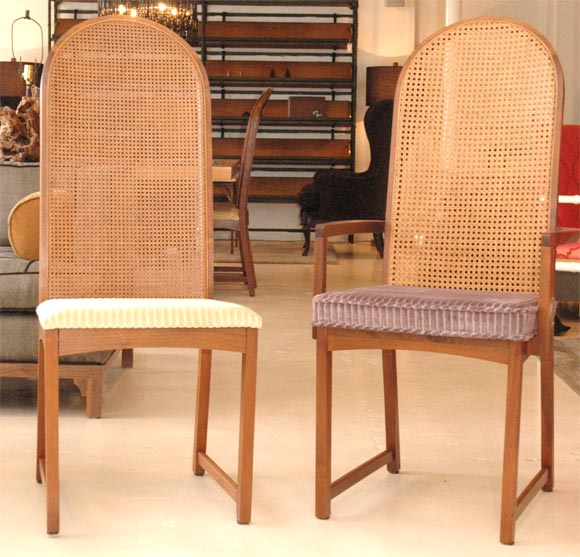 Set Of Ten Milo Baughman Dining Chairs