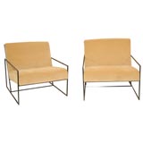 Pair Of Thin-Framed Arm Chairs