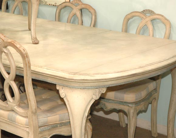 Mid-20th Century Custom Made 10ft. Table and 10 Chairs