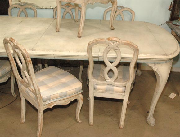 Custom Made 10ft. Table and 10 Chairs 4