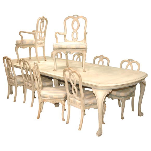 Custom Made 10ft. Table and 10 Chairs