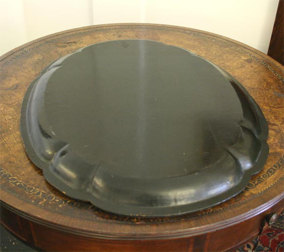 English Victorian Papier Mache Tray 2