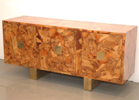 Olivewood Burl Sideboard