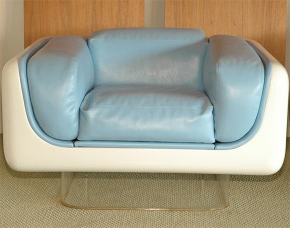Amazing vintage Steelcase sofa and chair set. Dimensions shown for sofa, chairs are 42