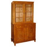 Biedermeier Fruitwood Cabinet