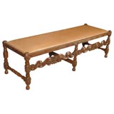 Charles II Style Bench