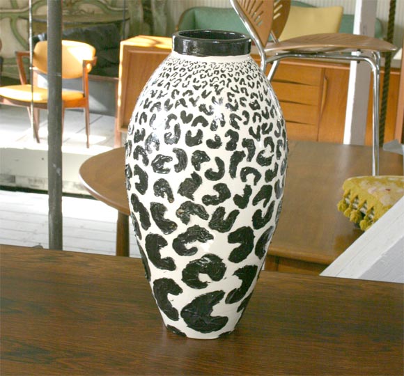 Danish Kähler Pottery Vase For Sale