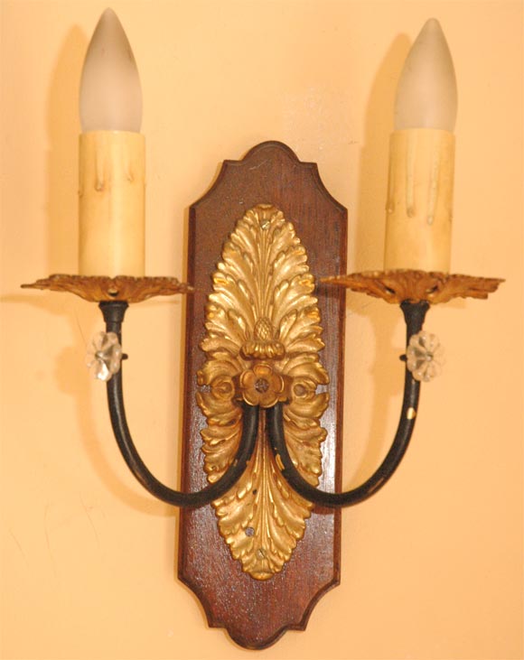 set of 4 wall sconces