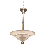 Antique Art Deco light fixture