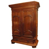 A 19th Century French Carved Walnut Armoire