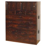 Antique 3 Section Clothing Chest