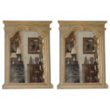 Pair of Louis XV-Style Trumeau Mirrors
