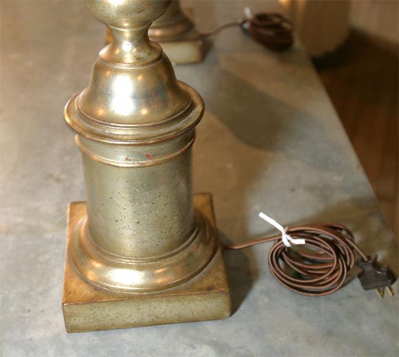 Italian pair Borghese table lamps