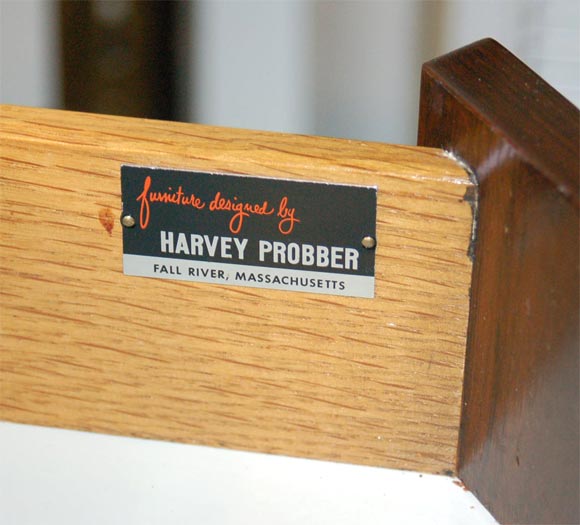 Harvey Probber Headboard and Nightstands 2