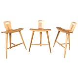 Stylish stools by Jim Englsih
