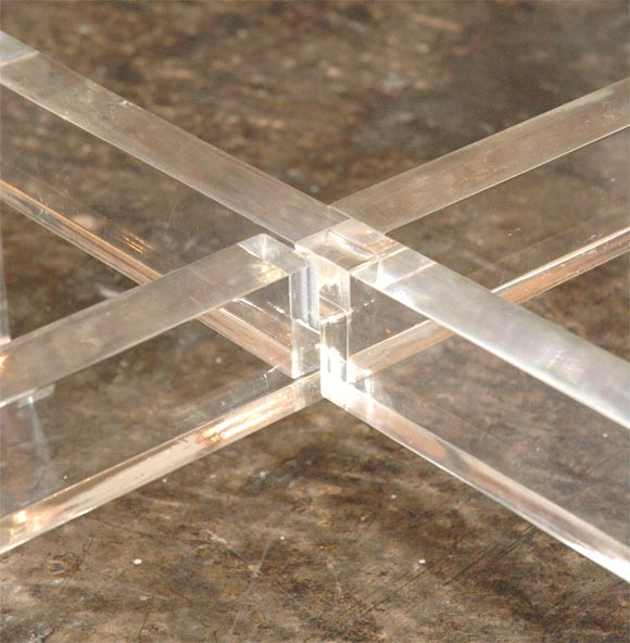 Lucite Trays or End Tables by Jordan Cappella 1