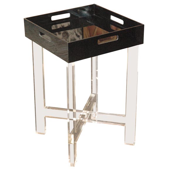 Lucite Trays or End Tables by Jordan Cappella