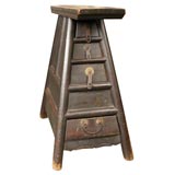 Antique Chinese barber stool