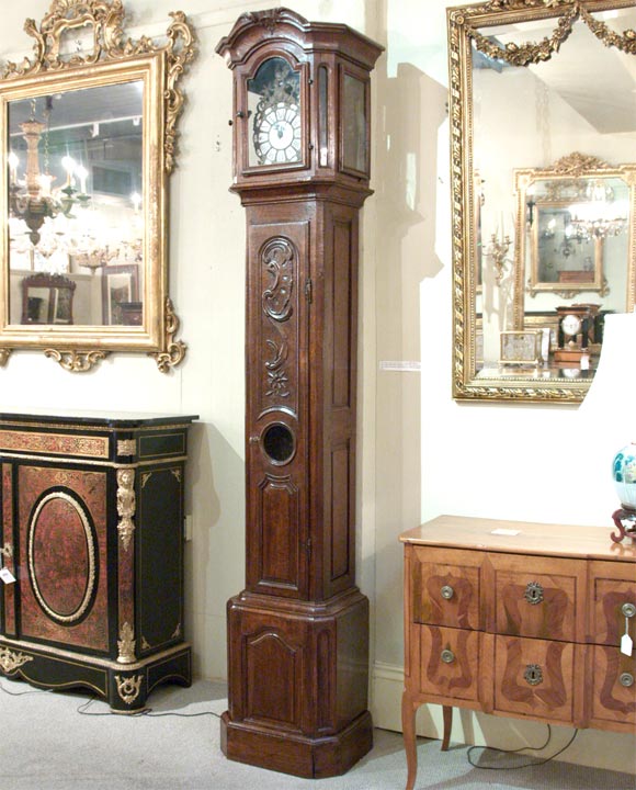 Antique French longcase  clock
