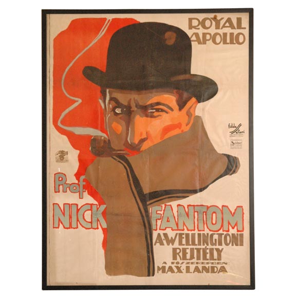 Original Lithograph of Hungarian Film Poster