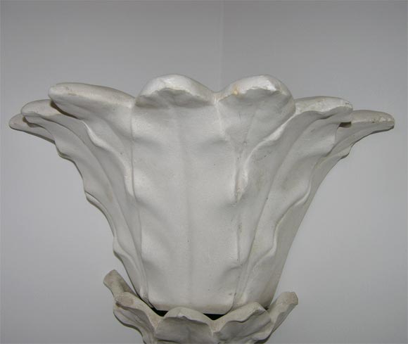Plaster Corner Sconce In Good Condition For Sale In New York, NY
