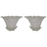 Plaster Corner Sconce