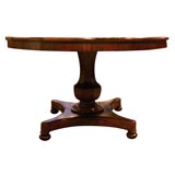 Exceptional Rosewood Circular Table, c. 1850