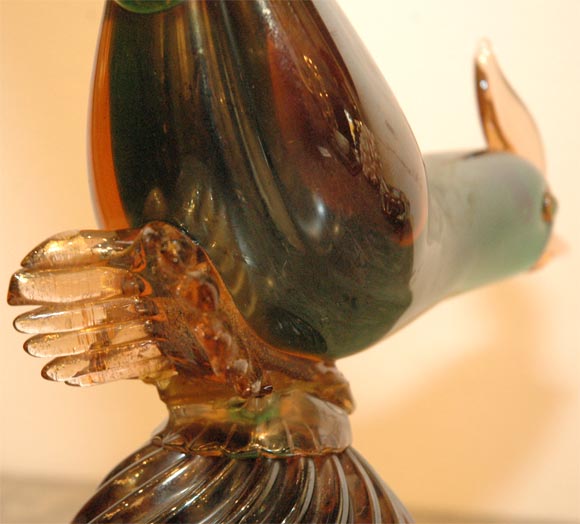 Murano glass bird by Seguso 2