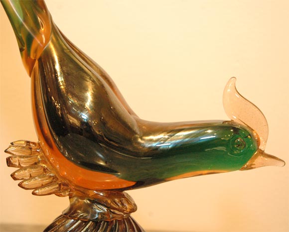 Murano glass bird by Seguso 3