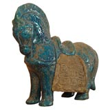 Exceptional Rosenthal Netter Signed Blue Ceramic Horse