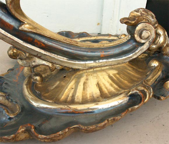 Italian PAIR OF TUSCAN LARGE SCALE WALL SCONCES For Sale