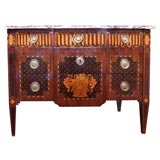Period Louis XVI Marquetry Commode