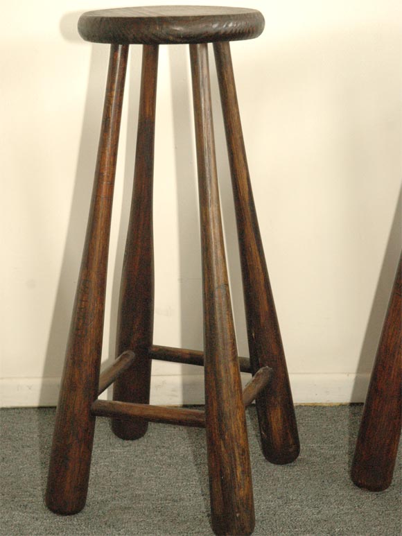 baseball bat stool