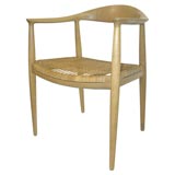 Set of Six Oak and Cane Hans Wegner  - The Chair
