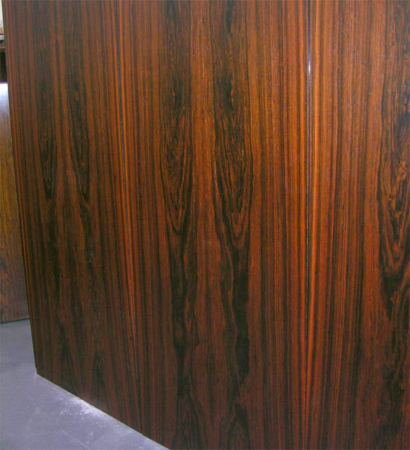 Plywood Original Unused 1960's Rosewood Wall Panels - Panelling
