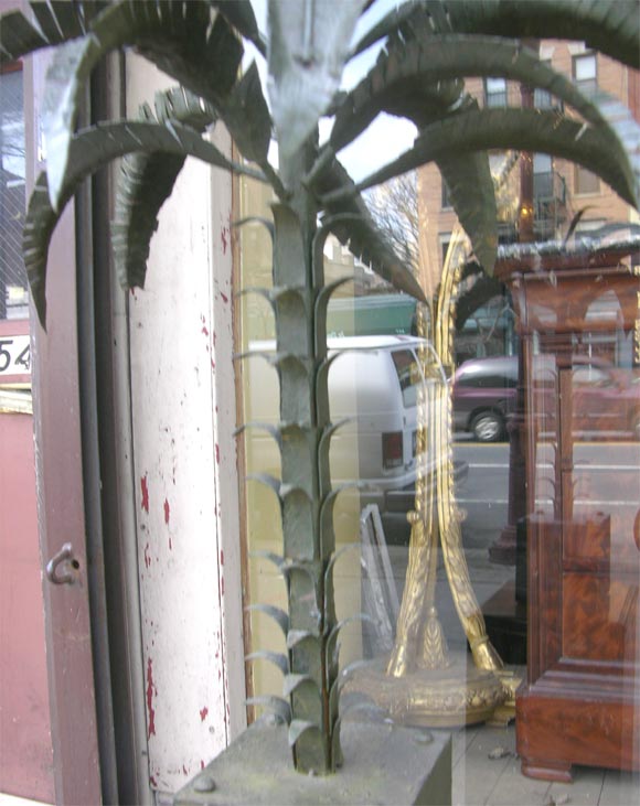 Pair of Iron Palm Trees For Sale 1