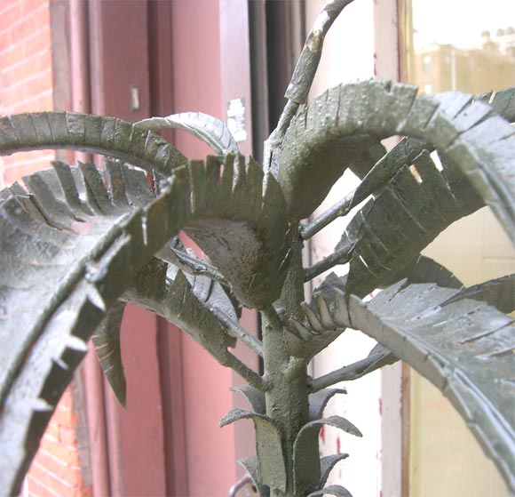 Pair of Iron Palm Trees For Sale 3