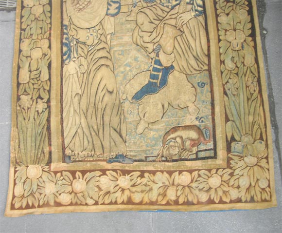 Belgian 17th Century Flemish Biblical Tapestry