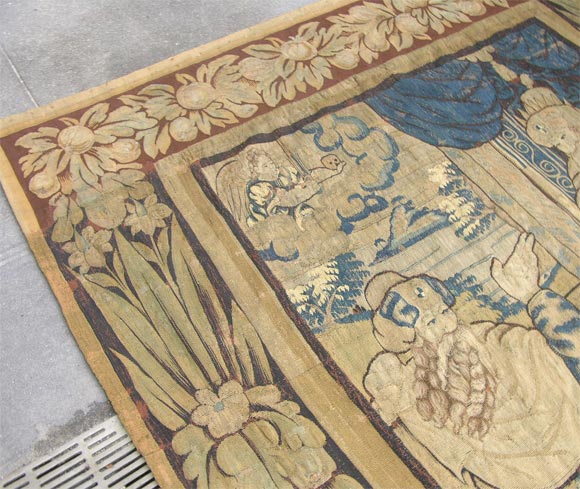 17th Century Flemish Biblical Tapestry 4