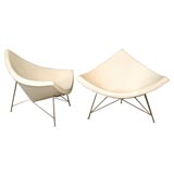 Pair of "Coconut chairs" designed by George Nelson