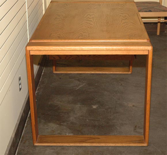 Oak Craftman Desk By Lou Hodges 1