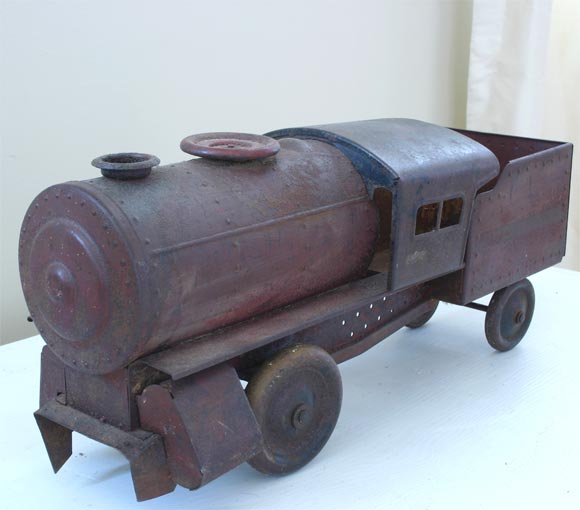 Large Antique Toy Train Engine For Sale at 1stDibs