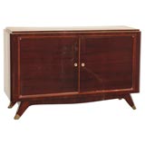 Rosewood and Brass Sideboard by Atelier Gauthier Poinsignon