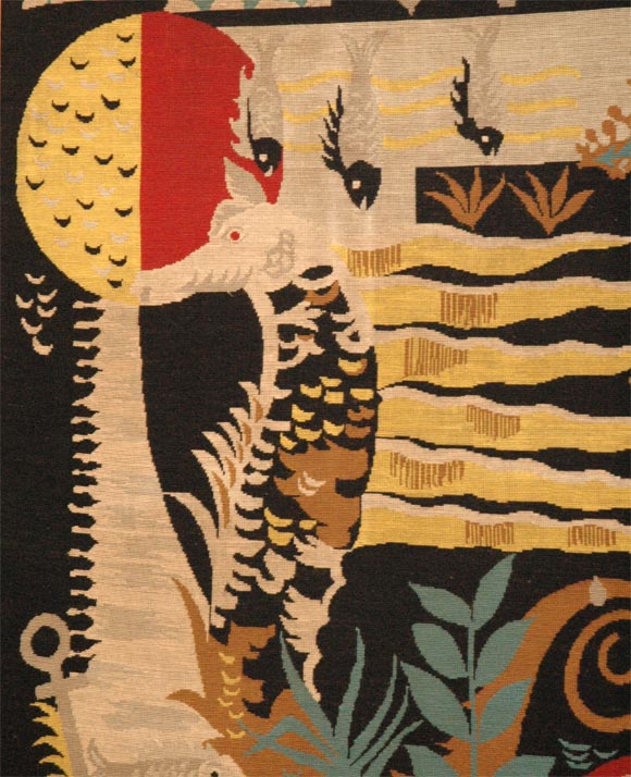 French Maritime Tapestry Attributed to Jean Lurçat